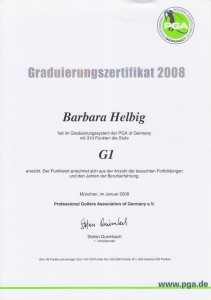 2008 Graduierung G1